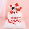 SCG-set cắm cặp đôi kiss đỏ.