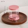 1 chiếc hộp tròn mini hồng