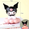 Tượng Kuromi Đen Có Đèn Led