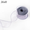 Ruybang voan xám khổ 4cm dài 10m