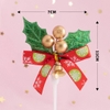 Combo 10 chuông LÁ noel M6.