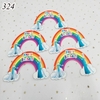 SCG - Set cắm 10 cầu vồng giấy công chúa elsa