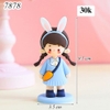 SLC-Silicon Bé Gái Áo Xanh Tai Thỏ TQ