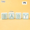 SLC- Silicon Chữ Baby Xanh Đặc Loại Nhỏ