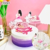 SCG-set cắm thôi nôi baby girl hồng