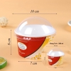 50 cốc cừu nắp cầu.