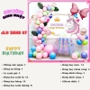 Bóng chữ phông nền ngựa Unicorns nơ 07 TT.