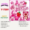 Bóng chữ gấu dâu Y7309 TT.