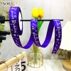 Ruybang chữ HAPPY BIRTHDAY tím khổ 2cm,22cm