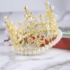 VM - vương miện tròn 6 cánh nhựa lớn đường kính 12cm - Vàng