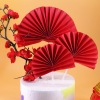 SCG-set 3 quạt Tròn ĐỎ HD (Gắn Sẵn)