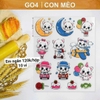 Khuôn socola con mèo G04
