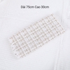 Cuộn thành vải TRẮNG dài 75cm cao 30cm kèm+ghim băng ngọc trai