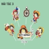 SCG - Set Cắm HPBD Hải Tặc ONE PIECE 3 HD