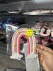 Cầu vồng hồng đất set gắn mặt trời