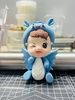 Em Bé Rồng Đất Sét Màu Xanh Dương
