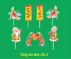 SCG-Set Cắm Ông Bà Thọ 26-3 HD