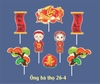 SCG-Set Cắm Ông Bà Thọ 26-4 HD