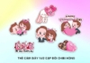 SCG-Set Cắm 14/2 Cặp Đôi Chipi Hồng TP