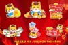 SCG-Set Cắm Tết Ngựa Ôm Thỏi Vàng TP