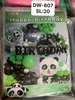 Bóng Chữ HPBD Gấu Panda DW-807