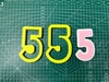 Bộ 2 Khuôn Số 5 (10cm)