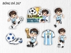 SCG-Set Cắm Bóng Đá 267 HD