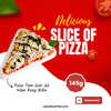Pizza Tam Giác Gà Nấm Rong Biển 145g