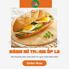 Bánh mì trứng ốp la