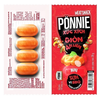Ponnie Xúc Xích Giòn Ăn Liền Sụn Vị BBQ cây 20g