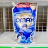 Nước giặt Qmax 6 trong 1 Sparkling hồng túi 900ml