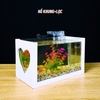 Bể cá mini để bàn COMBO Chọn mẫu 30x15x18cm để bàn nhỏ gọn phù hợp nuôi cá cảnh mini