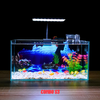 Bể cá Mini Để Bàn Có Tranh Dán  Kích Thước D40cm x R20cm x C20cm  Giúp Hồ Cá Đẹp Hơn