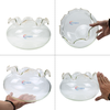 Chậu thủy tinh tai bèo để bàn , chậu thủy tinh mini tai bèo HB01 nuôi cá và trang trí