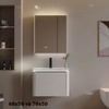 Bộ tủ chậu lavabo, tủ gương phòng tắm CR-284