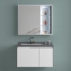 Bộ tủ chậu lavabo, tủ gương phòng tắm MW6631
