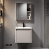 Bộ tủ chậu lavabo, tủ gương phòng tắm CR-517
