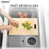 Chậu rửa bát NoBiNox NJ511B