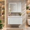 Bộ tủ chậu lavabo, tủ gương phòng tắm CR-910
