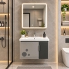 Bộ tủ chậu lavabo, tủ gương phòng tắm TC 011-60