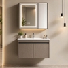Bộ tủ chậu lavabo, tủ gương phòng tắm CR-831