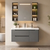 Bộ tủ chậu lavabo, tủ gương phòng tắm CR-T02
