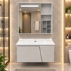 Bộ tủ chậu lavabo, tủ gương phòng tắm TC 017-80
