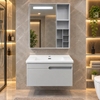 Bộ tủ chậu lavabo, tủ gương phòng tắm TC 021-60