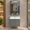 Bộ tủ chậu lavabo, tủ gương phòng tắm TC 020-50