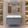 Bộ tủ chậu lavabo, tủ gương phòng tắm TC 034-100