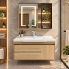 Bộ tủ chậu lavabo, tủ gương phòng tắm Wiliam