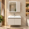 Bộ tủ chậu lavabo, tủ gương phòng tắm TC 561-80