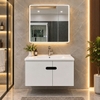 Bộ tủ chậu lavabo, tủ gương phòng tắm TC 2504