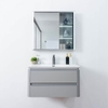Bộ tủ chậu lavabo, tủ gương phòng tắm MW6632